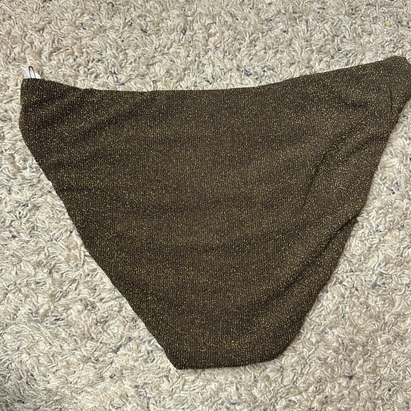 Good American BETTER BIKINI BOTTOM GSW0104 CHOCOLATE003 Size XL (4) - Picture 4 of 5